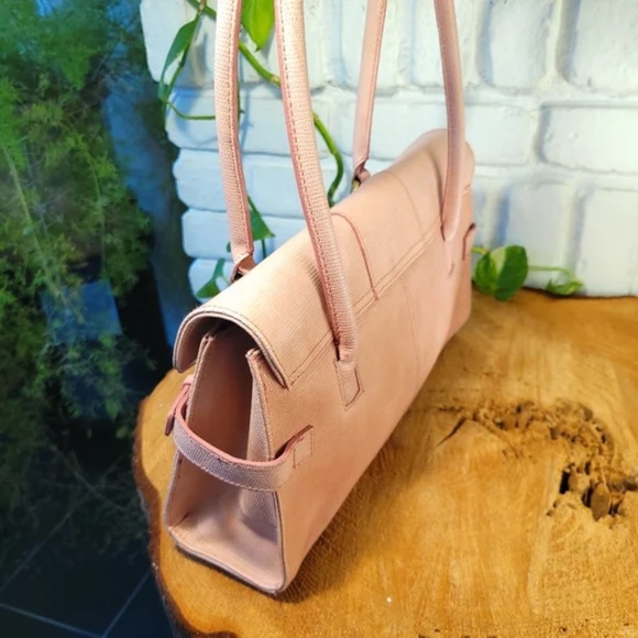 Vintage Lord & Taylor Reptile Pattern Leather Bag - Picture 4 of 15